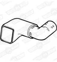 DUCT-FRESH AIR INTAKE-FRONT PANEL TO INNER WING-LH-CLUBMAN
