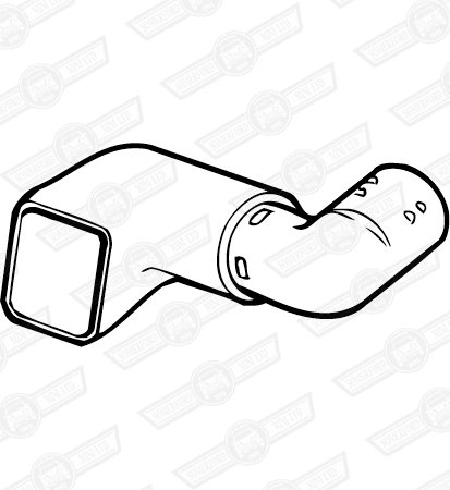 DUCT-FRESH AIR INTAKE-FRONT PANEL TO INNER WING-LH-CLUBMAN