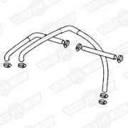 HEATER HOSE KIT-1275 CARB, MODELS 1992-'94