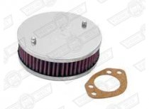 AIR FILTER-K&N ROUND HS6 1 3/4'' SU OFFSET MOUNTING HOLE