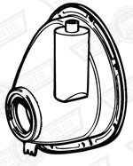 COVER-SIMPLEX TIMING GEAR WITH BREATHER-1275cc-'74-'80
