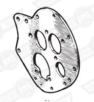 PLATE-ENGINE FRONT MOUNTING-'59-'79