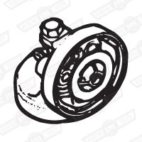 HEAD ASSY. OIL FILTER WITH SWITCH-AUTOMATIC '65 ON