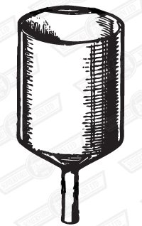 BOWL-STEEL-OIL FILTER-TECALAMIT-'59-'64