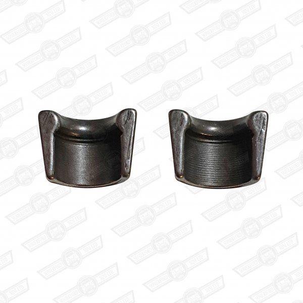 SPLIT COLLET-SMALL SINGLE GROOVE-VALVE RETAINING-PAIR