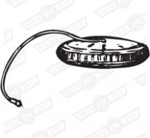 CAP-OIL FILLER-METAL-'59-'62 OPEN CIRCUIT BREATHING