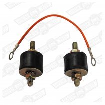 MOUNTING KIT AND EARTH STRAP-FACET PUMP