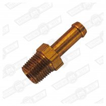 UNION STRAIGHT 6mm (1/4'') -FACET PUMP