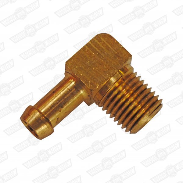 UNION-5'16'' 90 DEGREE 1/4 NPTF THREAD (red top pump)