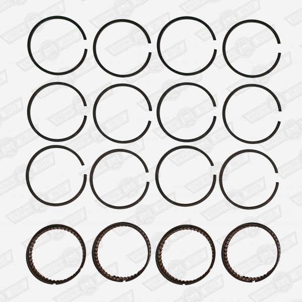 RING SET-4 RING PISTONS-STD. SIZE 998 '63-'80 & 1098 '75-'80