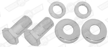 CHROME FIXINGS KIT- ROCKER COVER