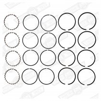 RING SET-REPLACEMENT 3 RING PISTONS 1275cc +040''