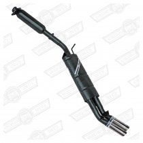 MANIFLOW SYSTEM- 1 7/8'' T. BOX, SIDE EXIT TWIN DTM CAT BACK