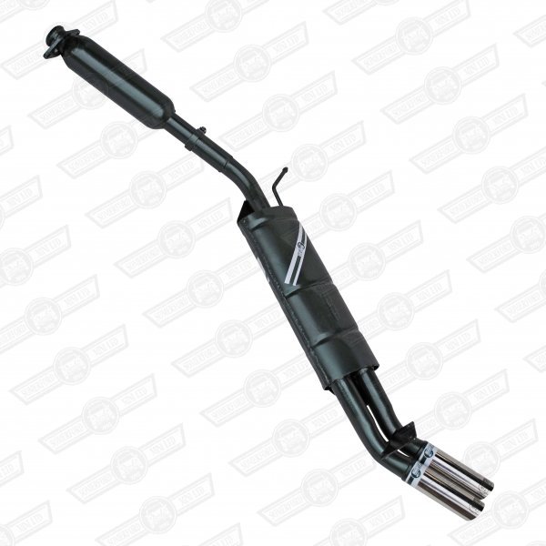 MANIFLOW SYSTEM- 1 7/8'' T. BOX, SIDE EXIT TWIN DTM CAT BACK