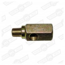 T-PIECE- CONNECTS OIL PRESSURE PIPE & T PIECE TO BLOCK
