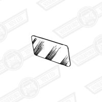 GLASS-INTERIOR MIRROR-'59-'64
