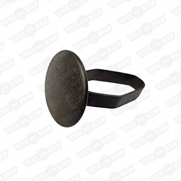 BUTTON-COVER TO SEAT FRAME'59-'60 STD TRIM MODELS.& BOOT MAT