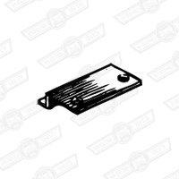 PLATE-WEDGE-TRAVELLER LUGGAGE BOARD LOCATING