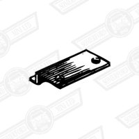 PLATE-WEDGE-TRAVELLER LUGGAGE BOARD LOCATING