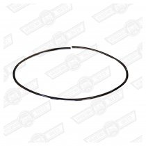 BEADING-STAINLESS-OVAL INSTRUMENT COWL-'61-'80