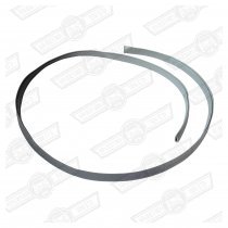 FINISHER- REAR SEAT PAN LIP- GREY