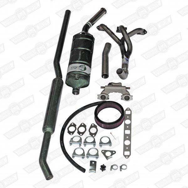 STAGE 1 KIT 850,998,1098 SALOON HS4 T/BOX S/EXIT K&N ELEMENT