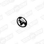 SOCKET-COVER TO WHEEL ARCH-'59-'60 STD. TRIM/CARPET FASTENER