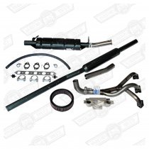 STAGE 1 KIT 850,998,1098 SALOON HS4 T/BOX C/EXIT K&N ELEMENT
