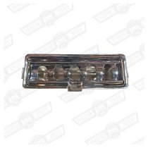 ASHTRAY-CHROME-TOP DASH RAIL & COMPANION BIN-'59-'85
