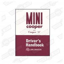 OWNER'S HANDBOOK-ORIGINAL PUBLICATION COOPER & S-'61-'67