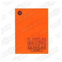 WORKSHOP MANUAL- ORIGINAL PUB.-'59-'76-INC AUS & MOKE