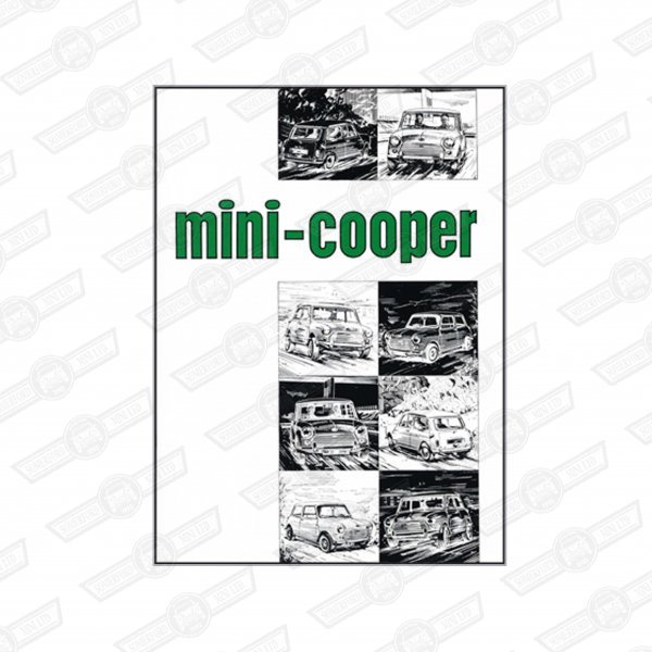 OWNER'S HANDBOOK-ORIGINAL PUBLICATION, COOPER & S-'67-'69