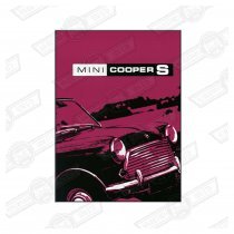 OWNER'S HANDBOOK-ORIGINAL PUBLICATION, COOPER 'S'-'69-'71