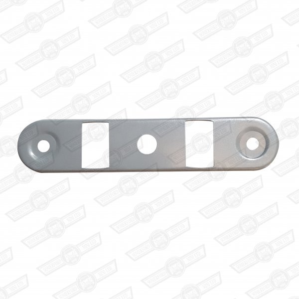 SWITCH PANEL-SILVER-(PADDED RAIL) WASHER PUMP HOLE '74-'75