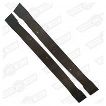 DOOR POCKET LINERS-PAIR-BLACK MILLBOARD-VAN & PICKUP