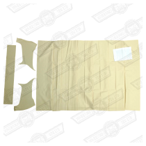 HEADLINING KIT-MK2 & 3 ELF AND HORNET-CREAM CRACKLE- no frame
