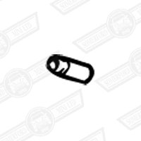 BOOTEE-FRONT SEAT BELT STALK-'80-'88