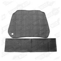 SOUNDPROOFING KIT-UNDERBONNET-2 PIECE-MINI-'69 ON