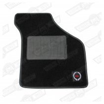 OVERMAT SET-4 PIECE- BLACK- RHD