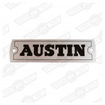 PLATE- ROCKER COVER-'AUSTIN'-RIVET ON-'59-'65