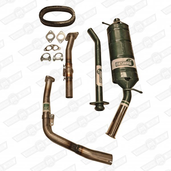 STAGE 1 KIT-SPI & MPI SINGLE BOX, SIDE EXIT, CAT BACK K&N EL