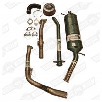 STAGE 1 KIT-SPI SINGLE BOX, SIDE EXIT, CAT BACK K&N 57i KIT