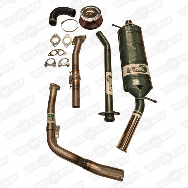 STAGE 1 KIT-SPI SINGLE BOX, SIDE EXIT, CAT BACK K&N 57i KIT