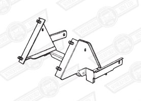 BRACKET-TRIPLE INSTRUMENT ASSY. TO DASH-LHD