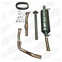 STAGE 1 KIT SPI & MPI S. BOX, CENTRE EXIT, CAT BACK K&N ELEM
