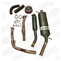 STAGE 1 KIT MPI TWIN BOX, SIDE EXIT, CAT BACK K&N 57i KIT