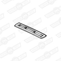 BEZEL-DEMISTER VENT-PADDED TOP DASH RAIL