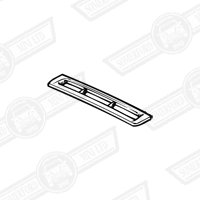 BEZEL-DEMISTER VENT-PADDED TOP DASH RAIL