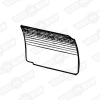 DOOR LINERS-PAIR-RIBBED-(state colour)-'59-'69