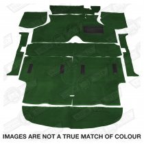 CARPET SET-SALOON-DELUXE-GREEN RHD